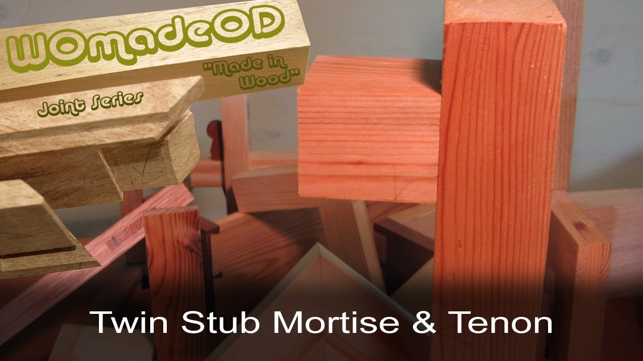 Mortise and Tenon - Stub Twin Variant for Thick Components