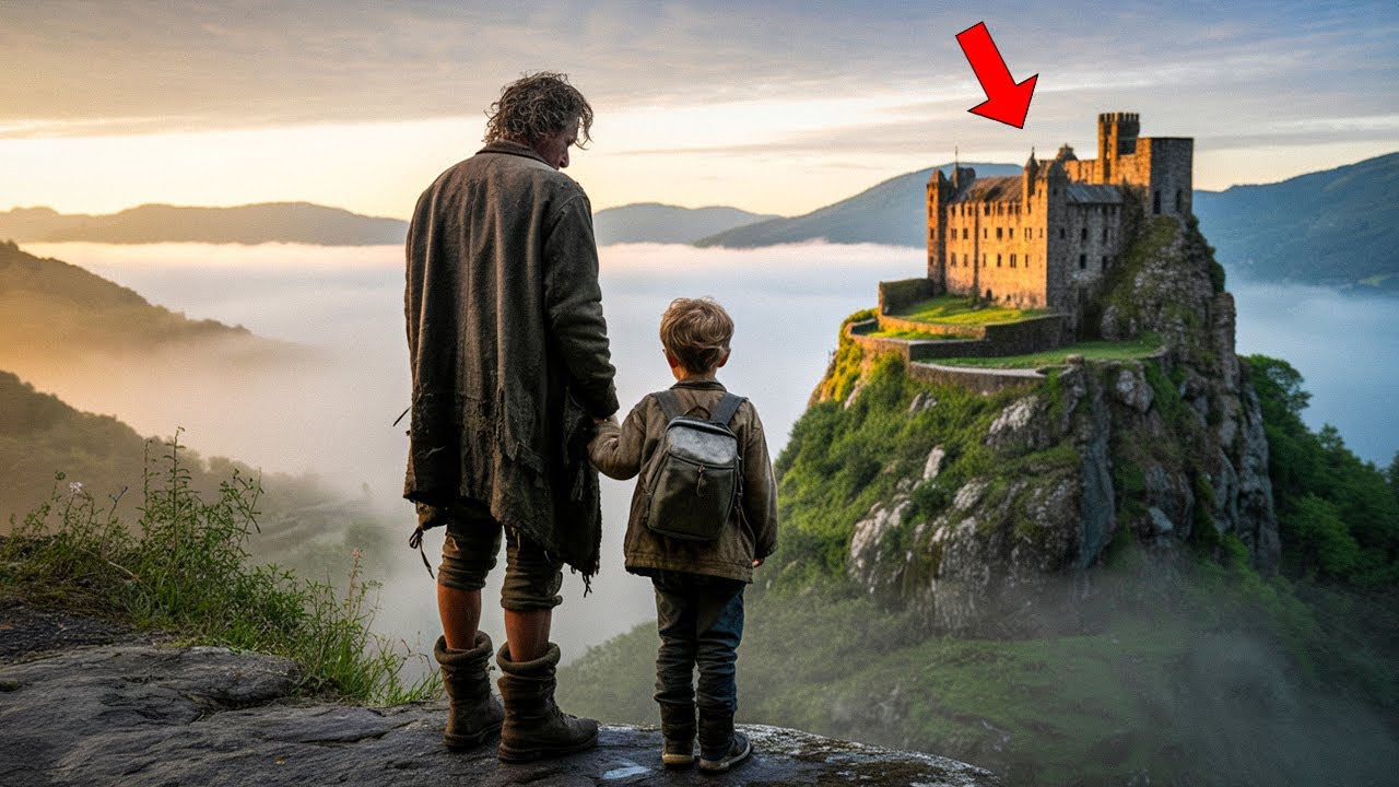 A Homeless Father Found a Castle His Grandfather Left Him — The Secret Inside Changed Everything