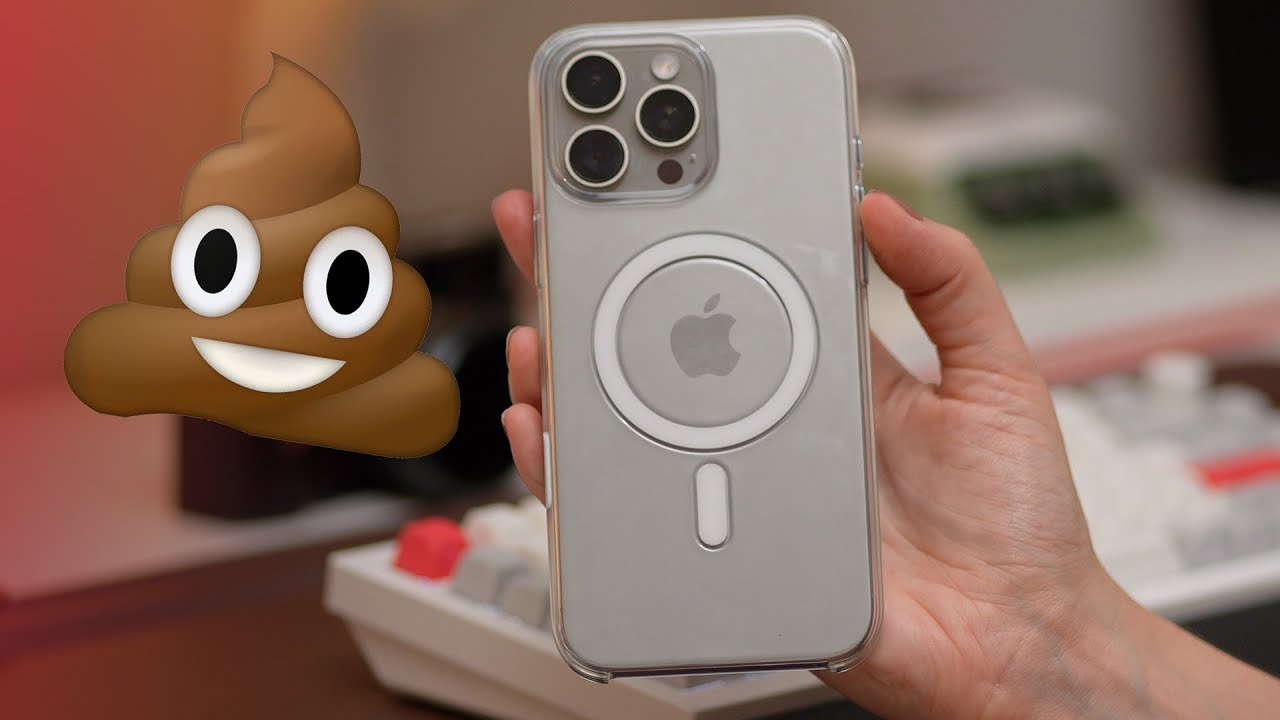 Testei a capa transparente da Apple de R$569 — por que ela NÃO PRESTA!