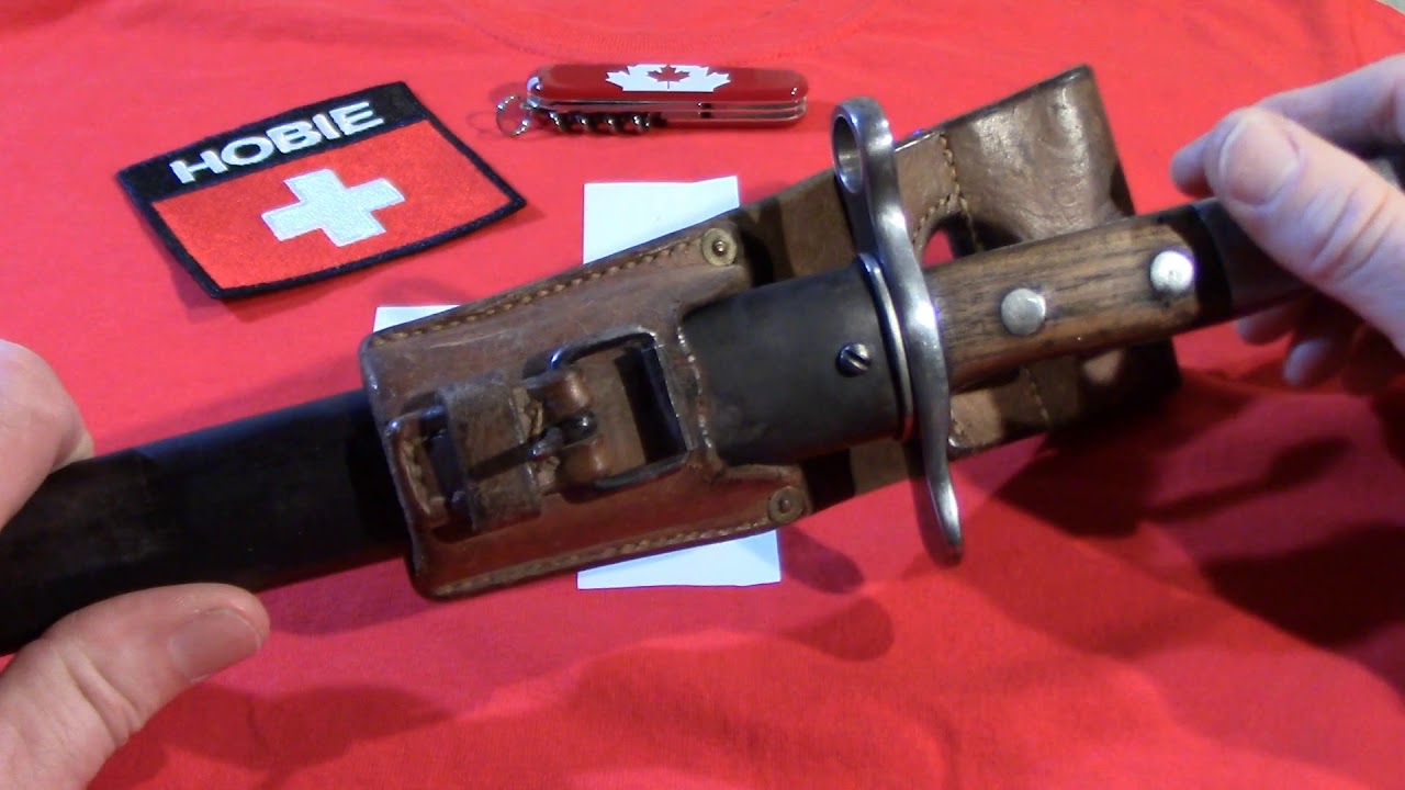 Elsener Schwyz (Victorinox) Swiss Military Bayonet!