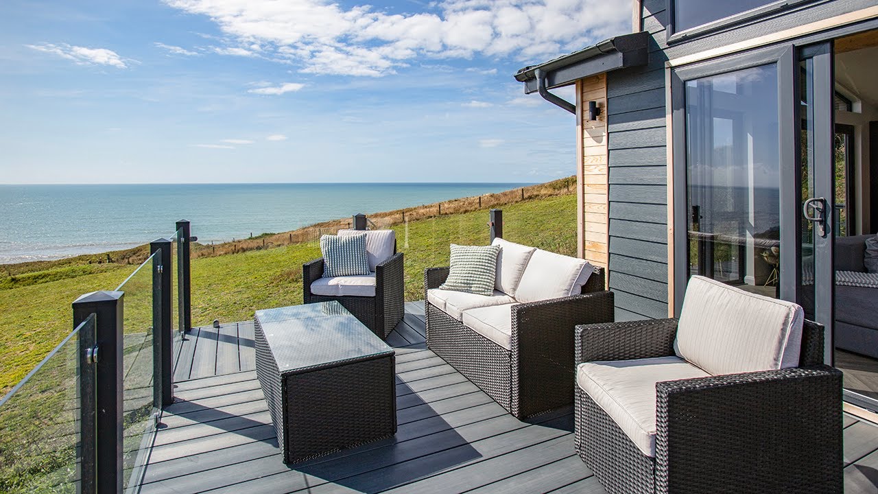Luxury Lodge for sale at Thorncombe Heights, Eype Beach Holiday Park