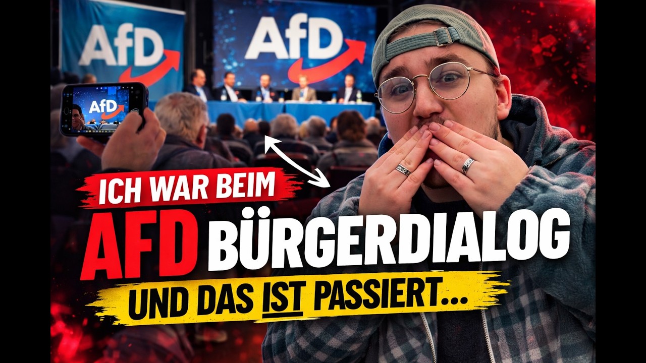 Direkt dabei: AfD-Bürgerdialog!😱