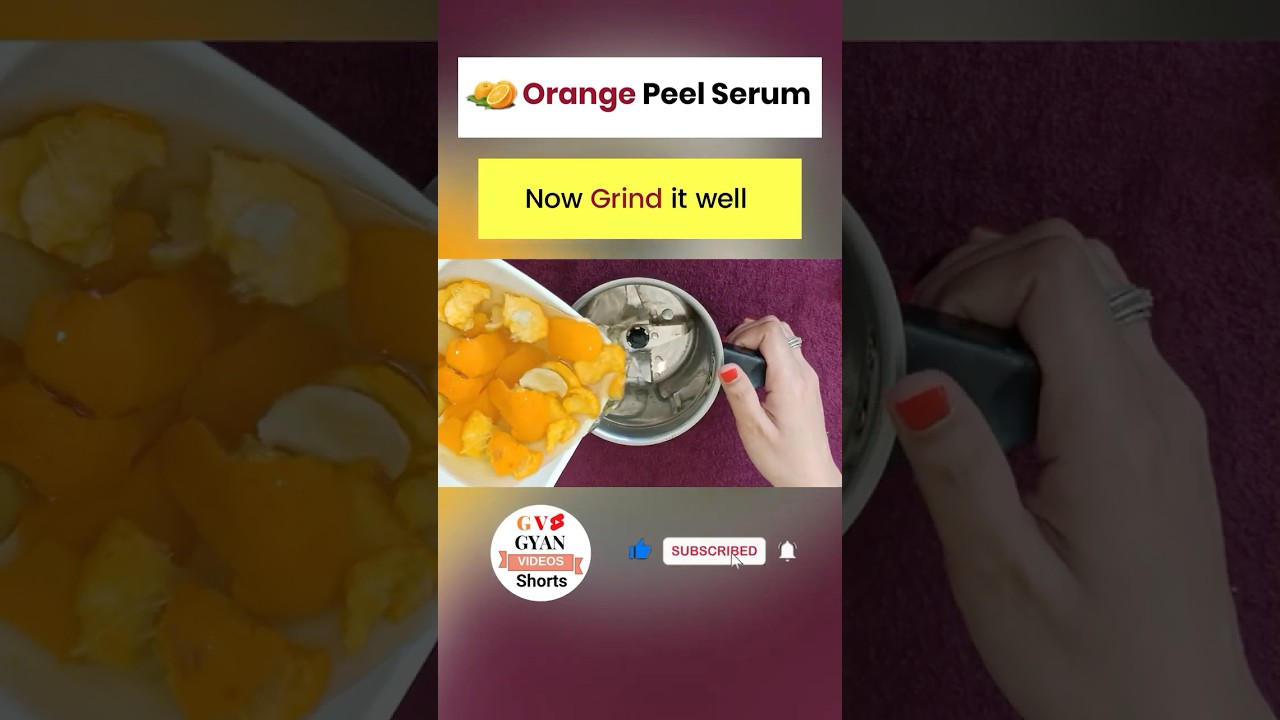 vitamin c orange peel Face Serum For Skin Lightning & Brightening