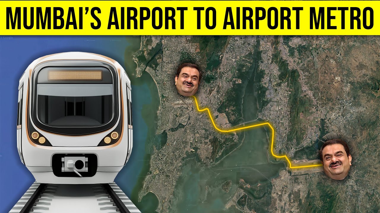 Metro Line That Will Define Success for Mumbai's Airports || मुंबई मेट्रो लाइन 8