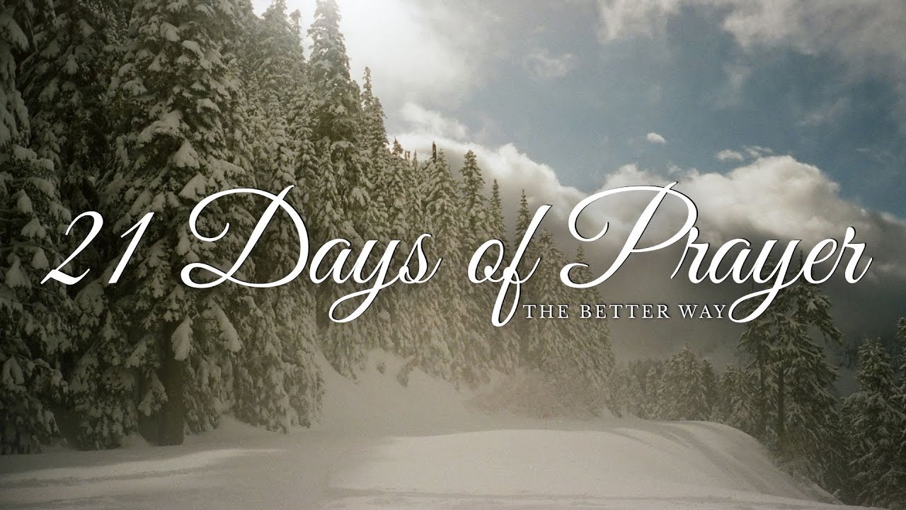 PRAYER…THE BETTER WAY // GENESIS // December 28, 2025