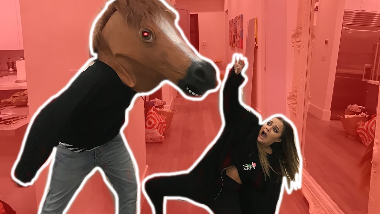 HORSE MASK PRANK *FREAK OUT!*