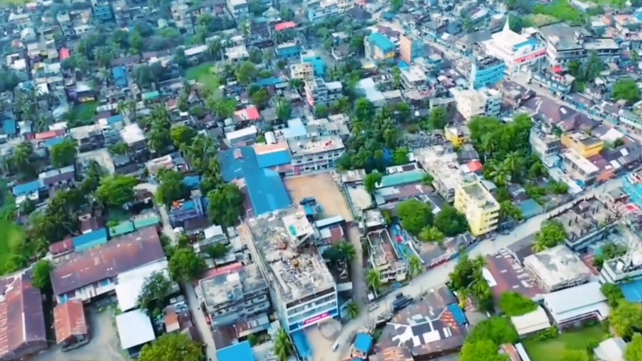 Dhubri (Assam) aerial view vlog 🌎 #shorts #foryou 