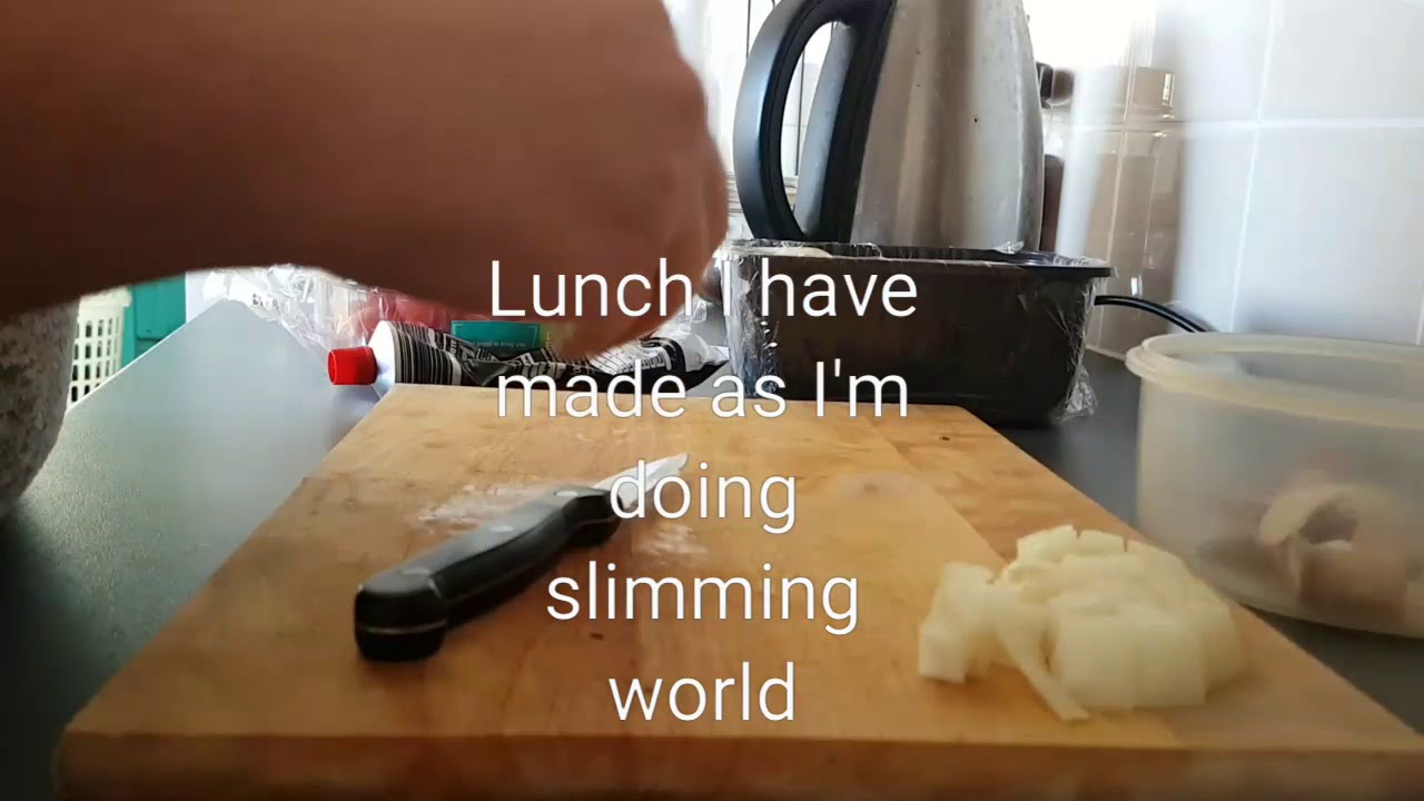 Slimming world my lunch