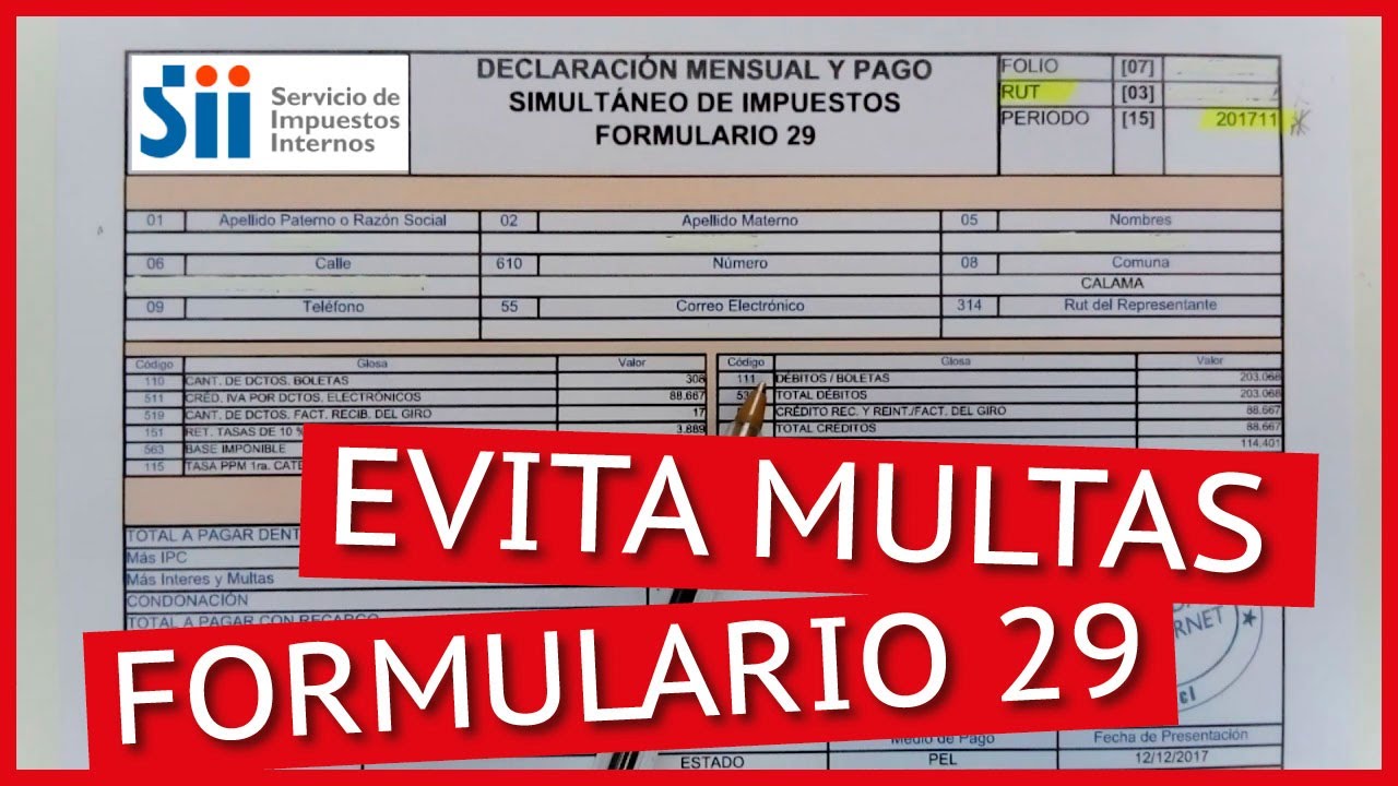 📽️✨ ¡Descubre el F29, la declaración de IVA! 💡🔧 Guía completa para evitar 😱🚫 problemas futuros