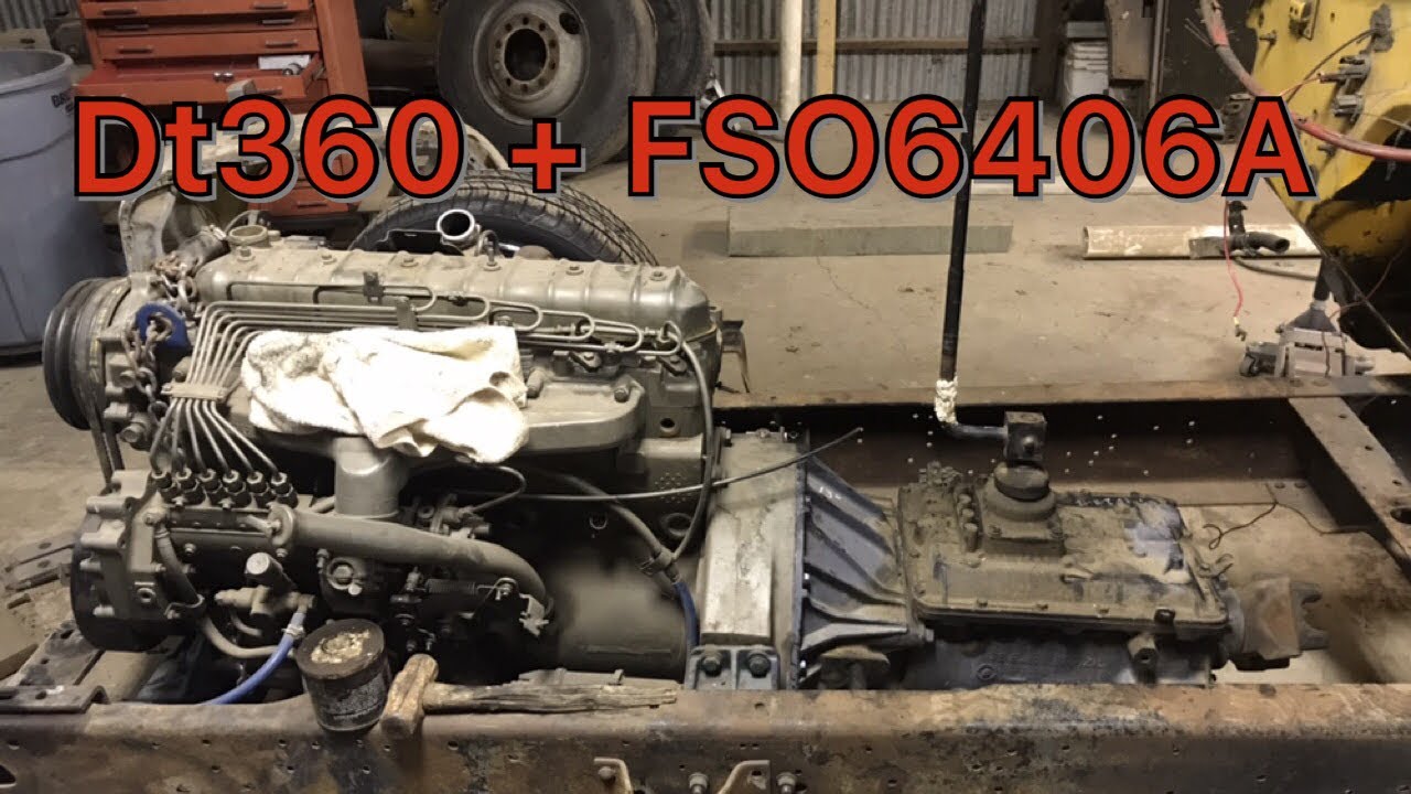 Mating an FSO6406A Transmission to The DT360