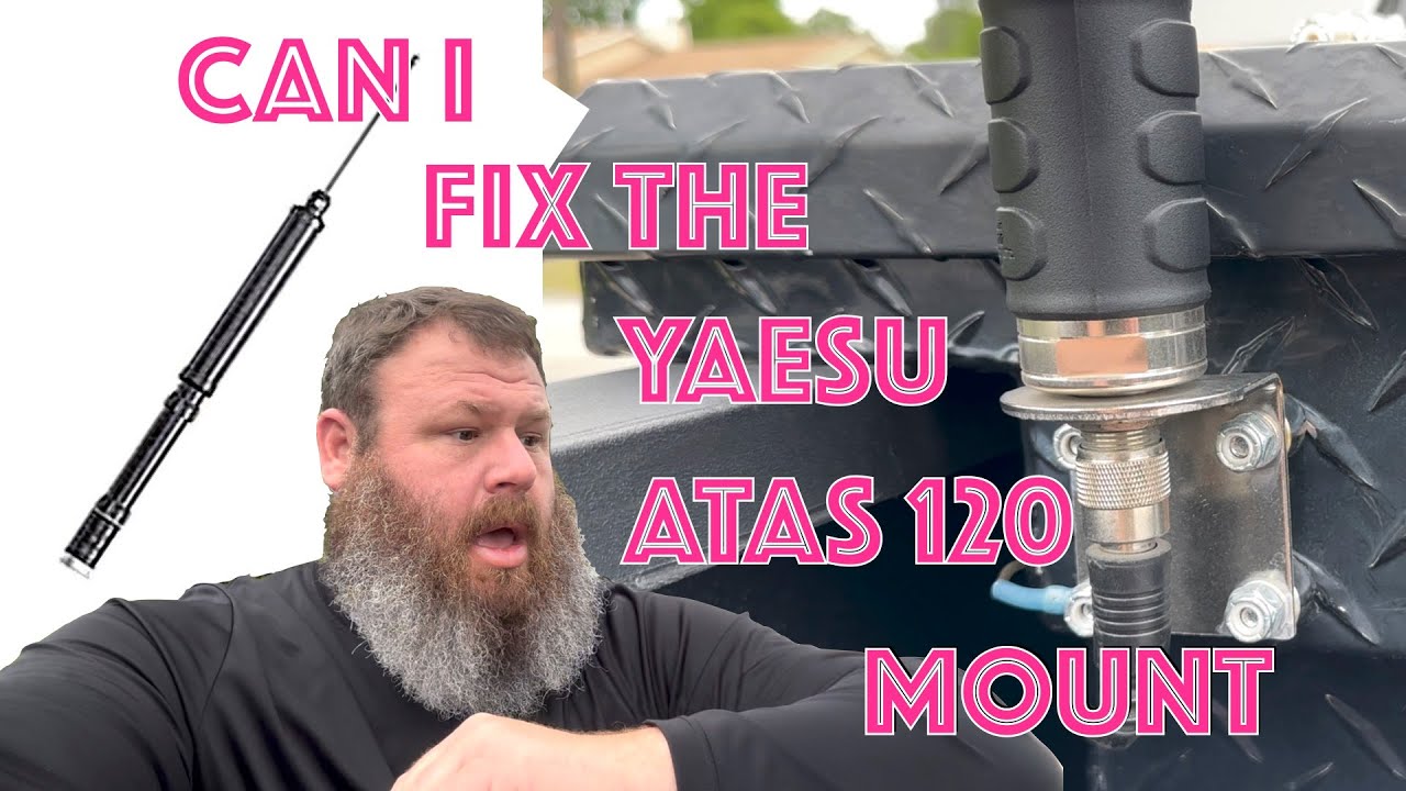 Can I repair the mount for my Yaesu ATAS 120 ??