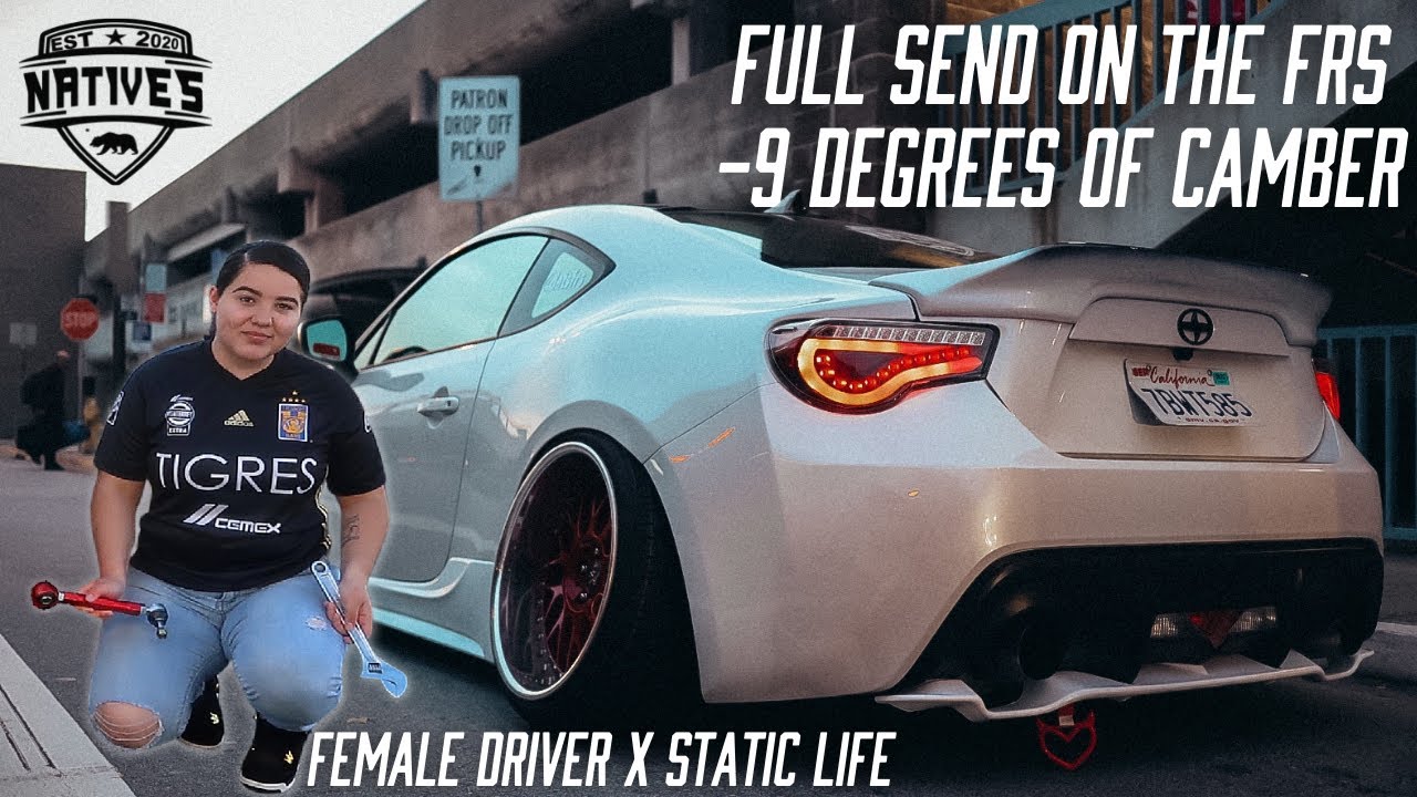 How to Camber & Stance your FRS BRZ 86 | Achieving -9 degrees of Negative Camber | Car Walk-around