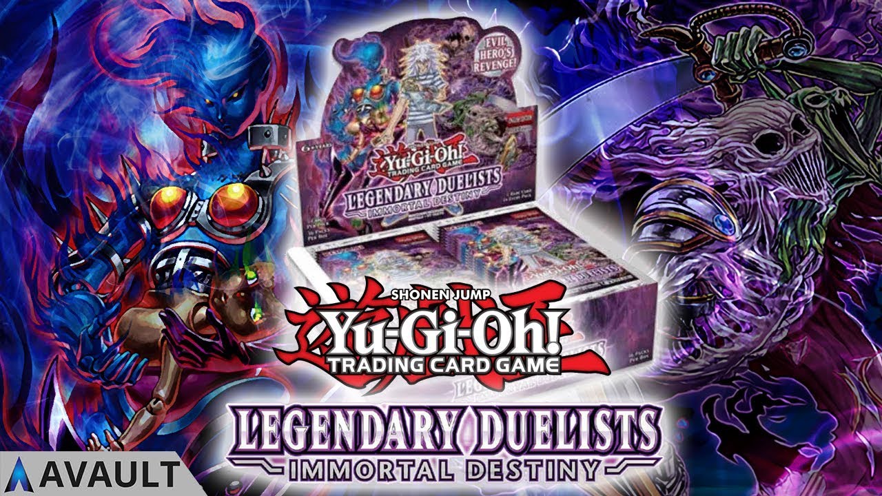 YU-GI-OH! *NEW* Legendary Duelist: Immortal Destiny Booster Box Opening!