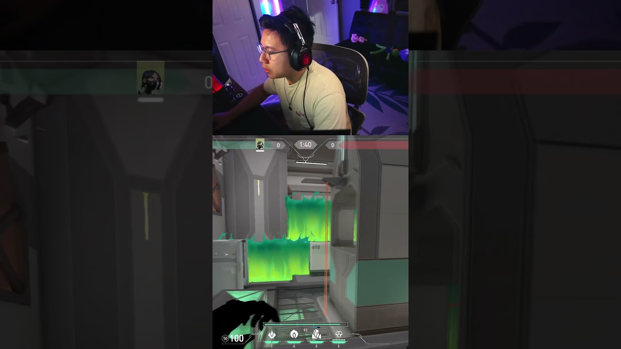 The PROPER WAY to VIPER WALL on ICEBOX #valoranttips