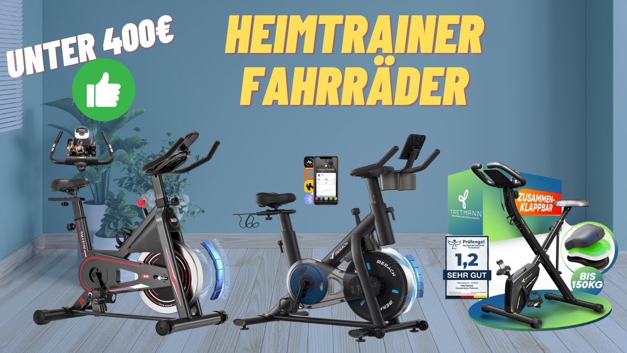 Unsere 3 BESTEN Heimtrainer Fahrräder JETZT TESTEN