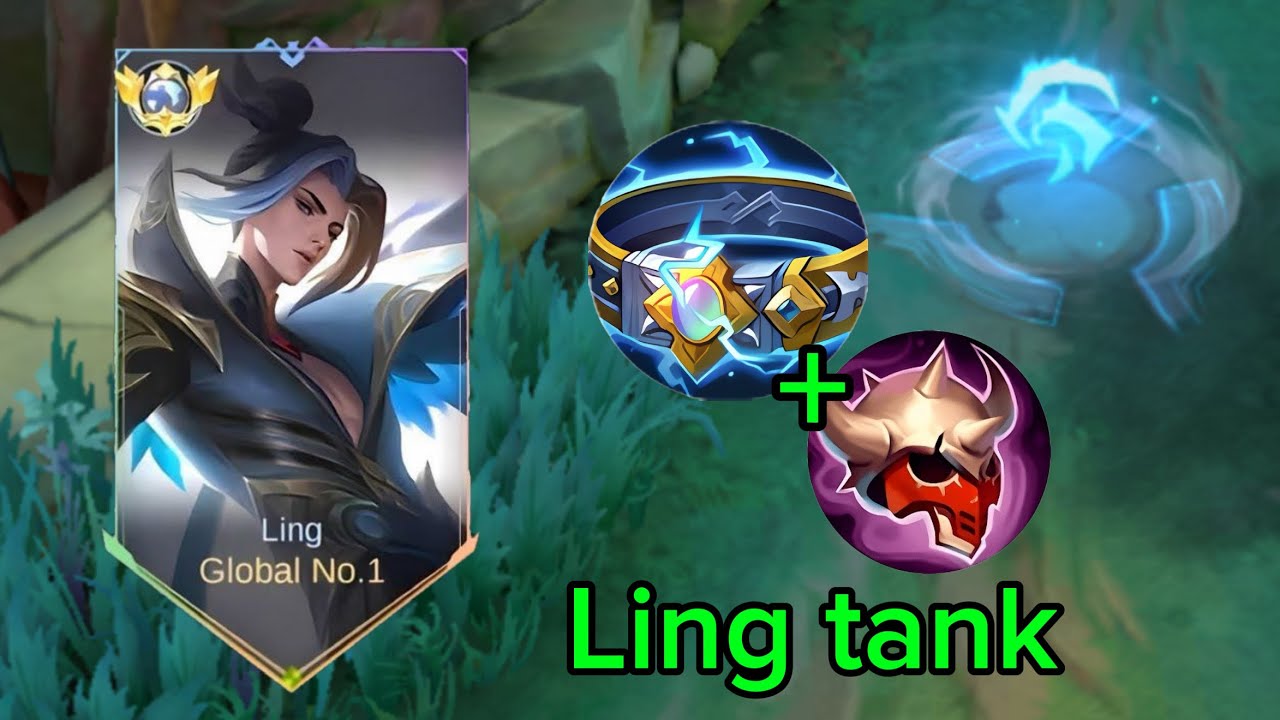 NEW TANK BUILD FOR LING ~ Mobile legends 