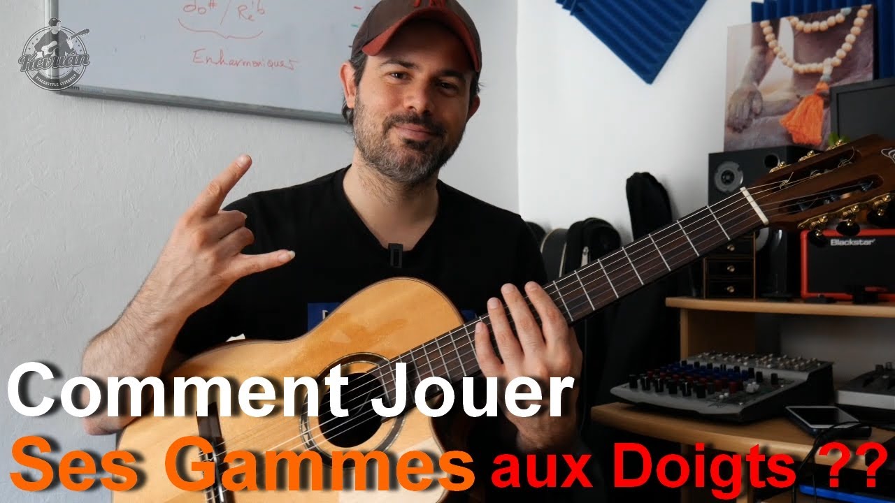🎸 Comment Jouer ses Gammes aux Doigts (sans médiator)