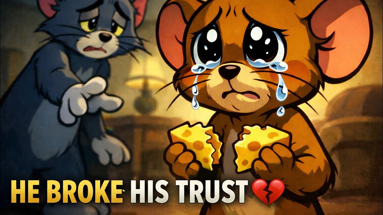 Tom Betrays Jerry 😢 | A Heartbreaking & Emotional Cartoon Story (No Dialogue)