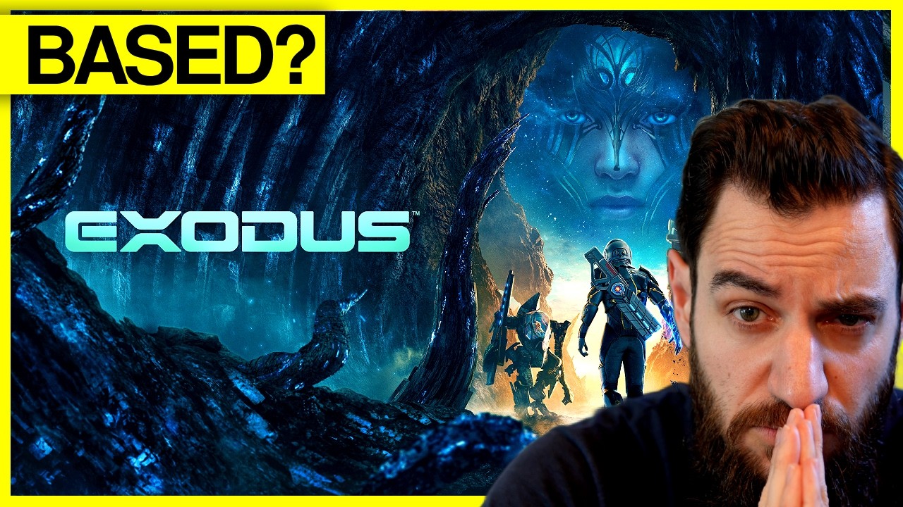 FINALLY A BASED SCI-FI STORY?? ~ EXODUS Story Trailer REACTION
