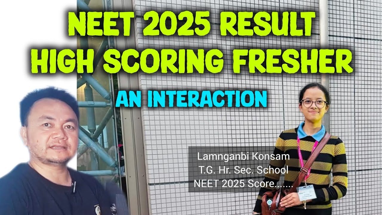 HIGH SCORING FRESHER IN NEET 2025 RESULT FROM TG HR. SEC. SCHOOL - An Interaction