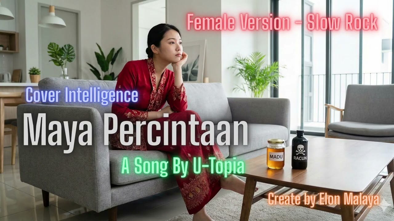 U-Topia - Maya Percintaan (Cover) Female Version- Slow Rock