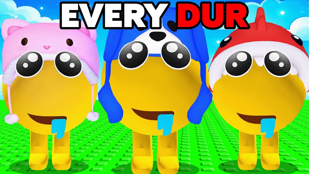 Finding EVERY Durr in Roblox find the durrs...