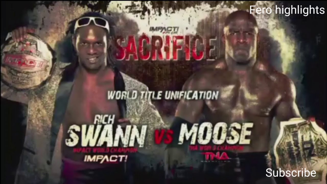 Rich swan vs Moose | world championship match |