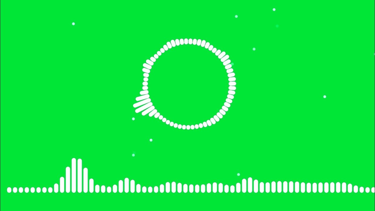 Audio Spectrum Visualizer Green Screen | green Screen | Audio Spectrum Template | #130