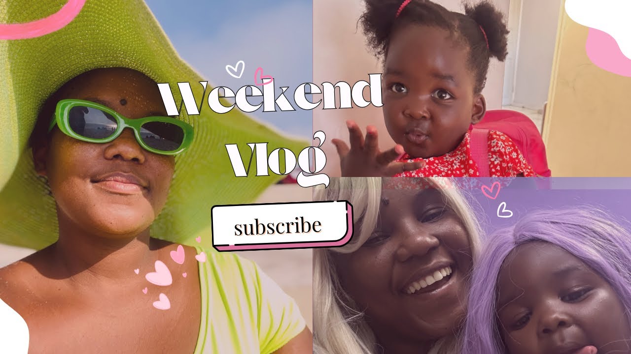 Weekend Vlog: Daycare Prep & Struggles| Beach Day | Braai | Venting | Sable Square | I Cut my Hair