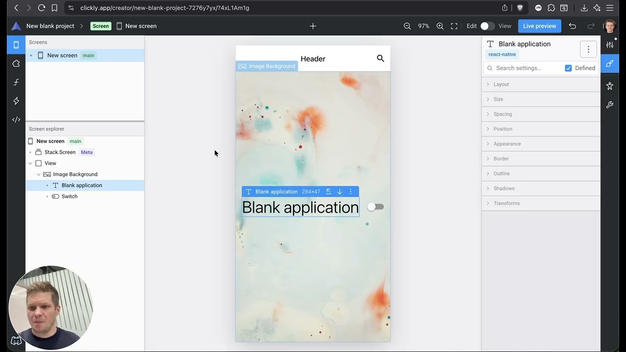7. UI Settings Panel