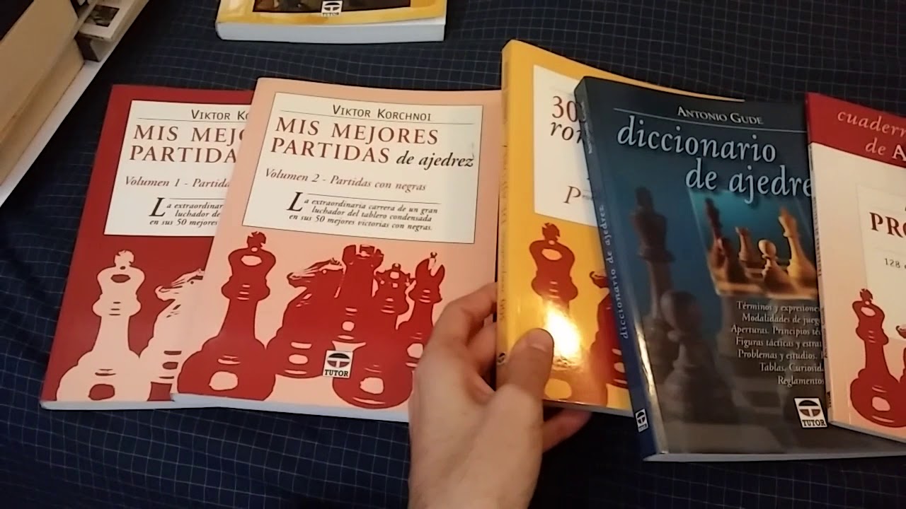 Mi biblioteca: libros de ajedrez