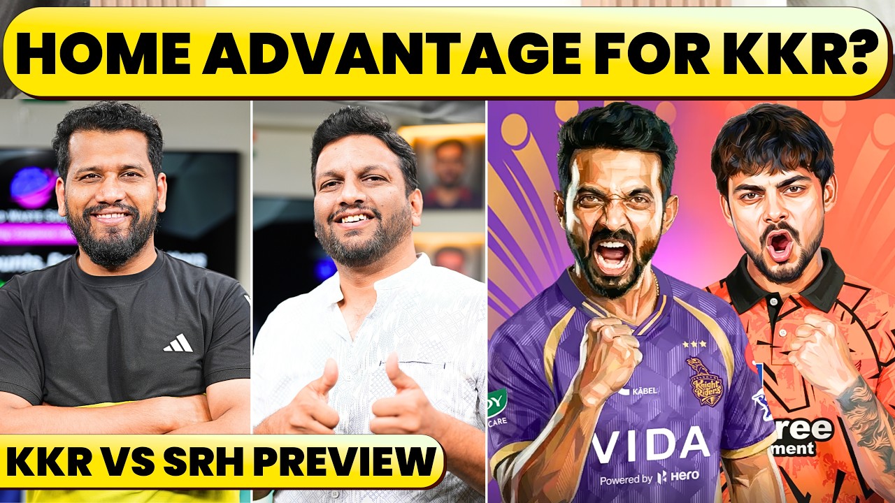 KKR vs SRH Preview : Kya KKR to milegi curators se help ya SRH ke 3 Daitya lagayenge class?