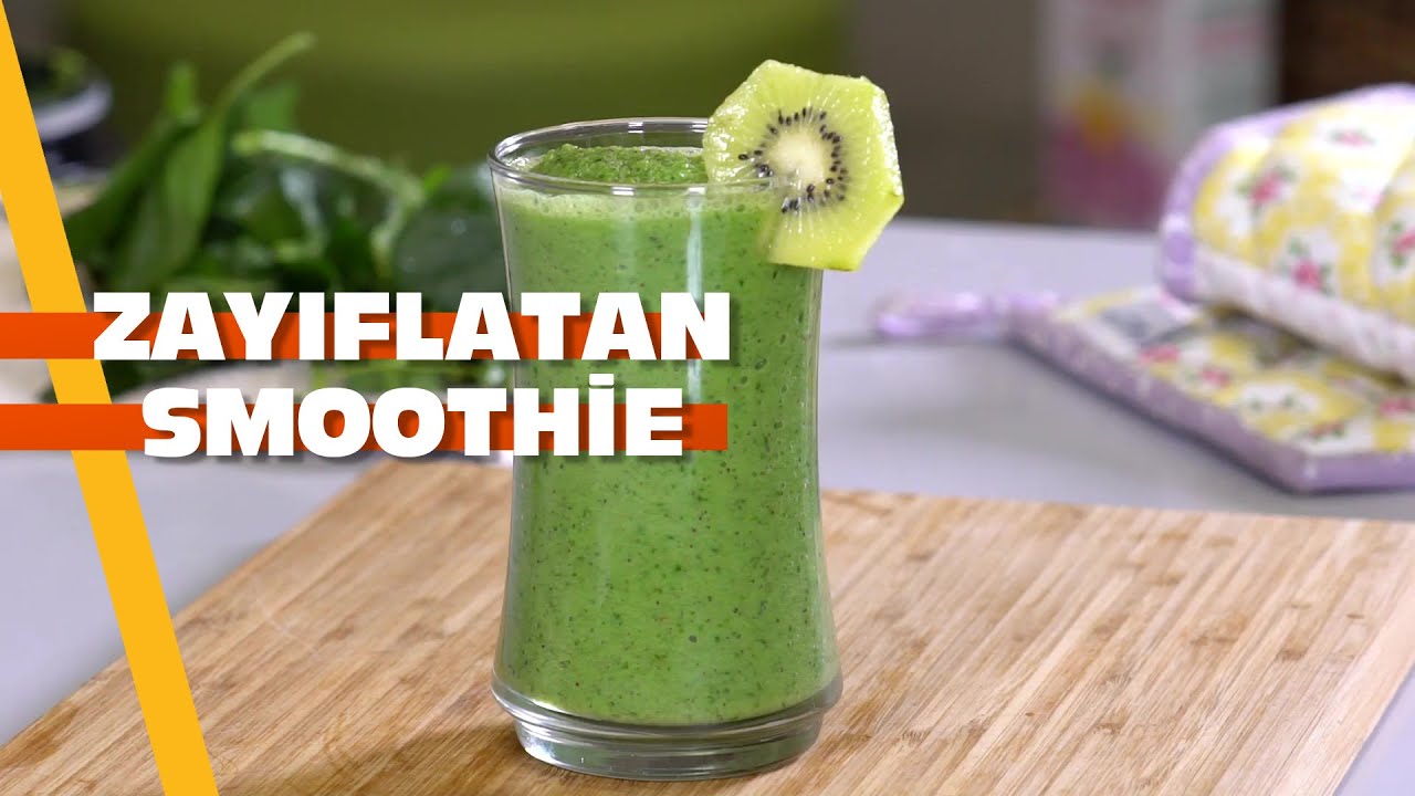 Smoothie nasıl yapılır? Zayıflamaya yardımcı smoothie tarifi | Lezizz