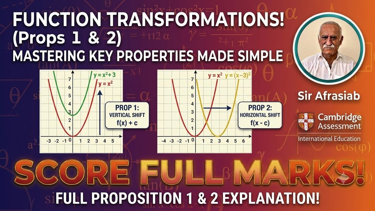 Transformation of function Prop 1,2