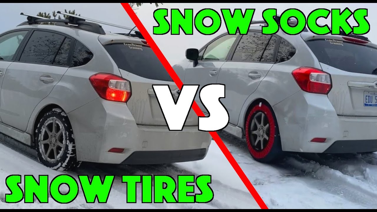 Snow Tires VS Snow Socks
