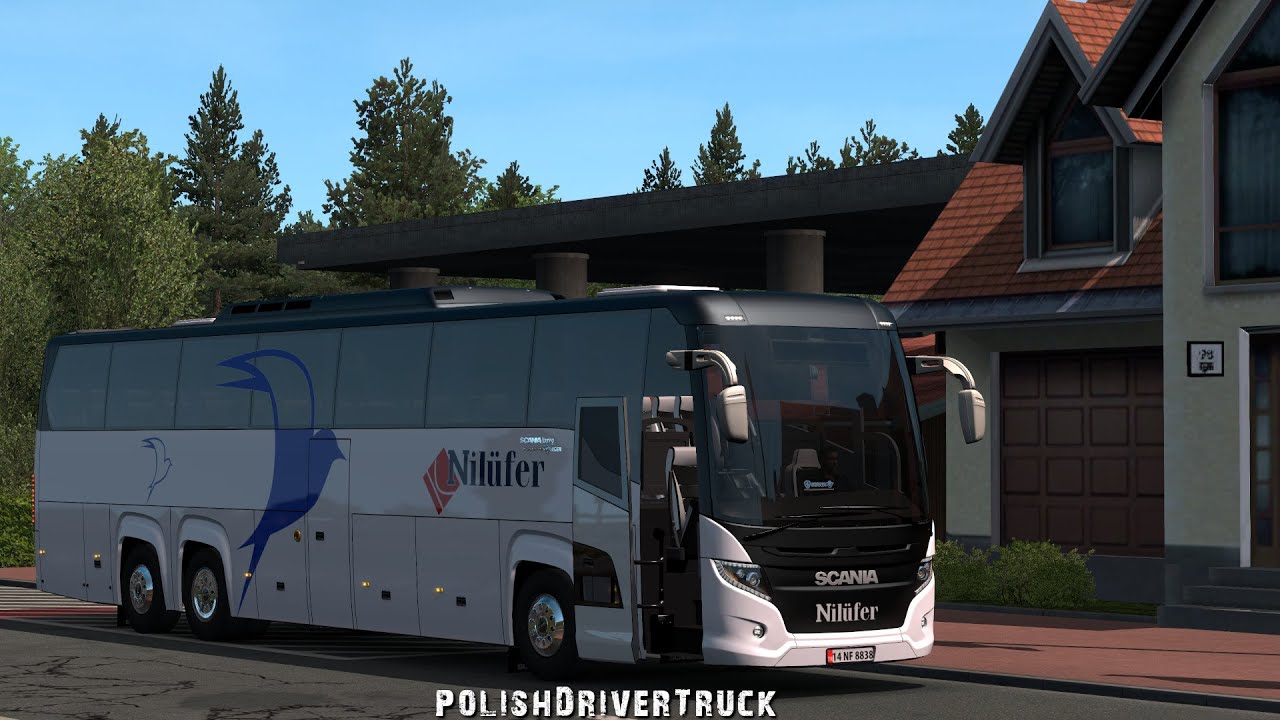 ✅[ETS2. V1.37]...PDT...Scania Touring R30 *Nice Bus Mod*