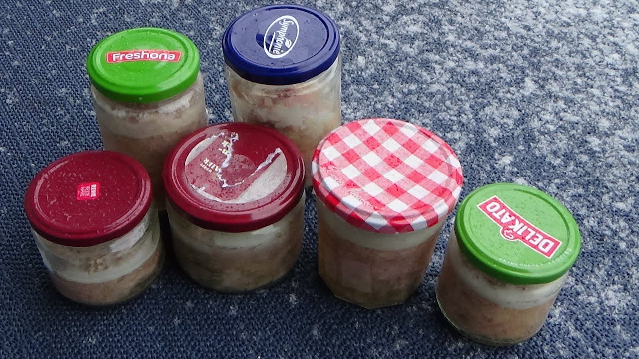 Selbstgemachte Wurst im Glas