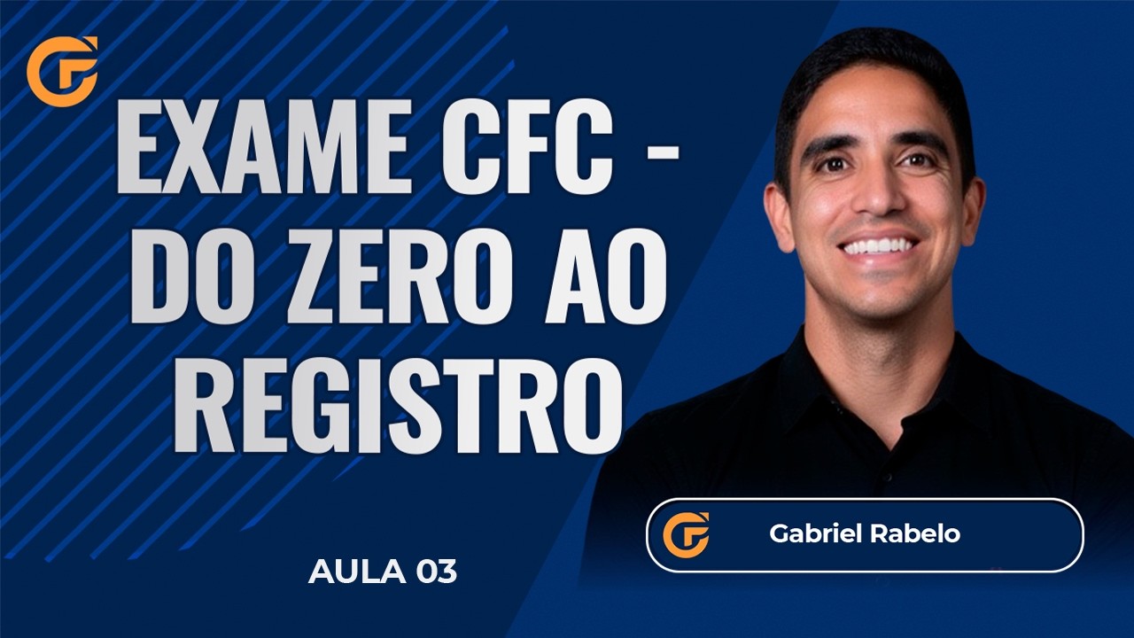CURSO GRATUITO EXAME DE SUFICIÊNCIA - DO ZERO AO REGISTRO - AULA 03 | 04.03, 19H30