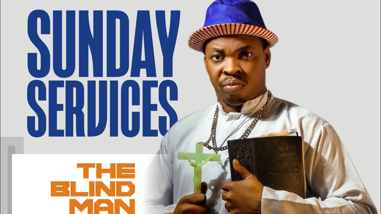SUNDAY SERVICE - The Blind Man || #woliagba #ipm #comedy #viral #funny #share 