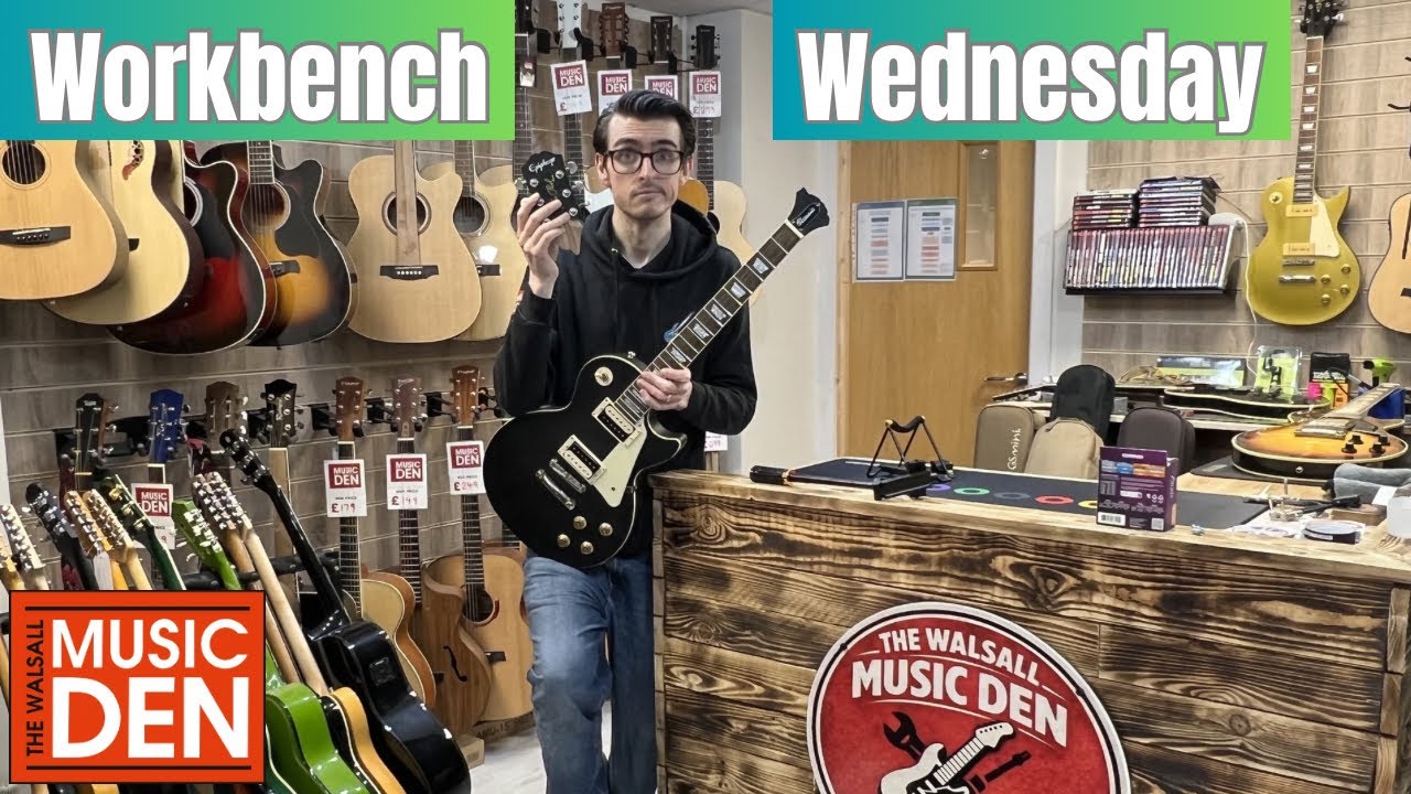 Workbench Wednesday | Hofners, Broken Headstocks, Gibsons & Shop Talk