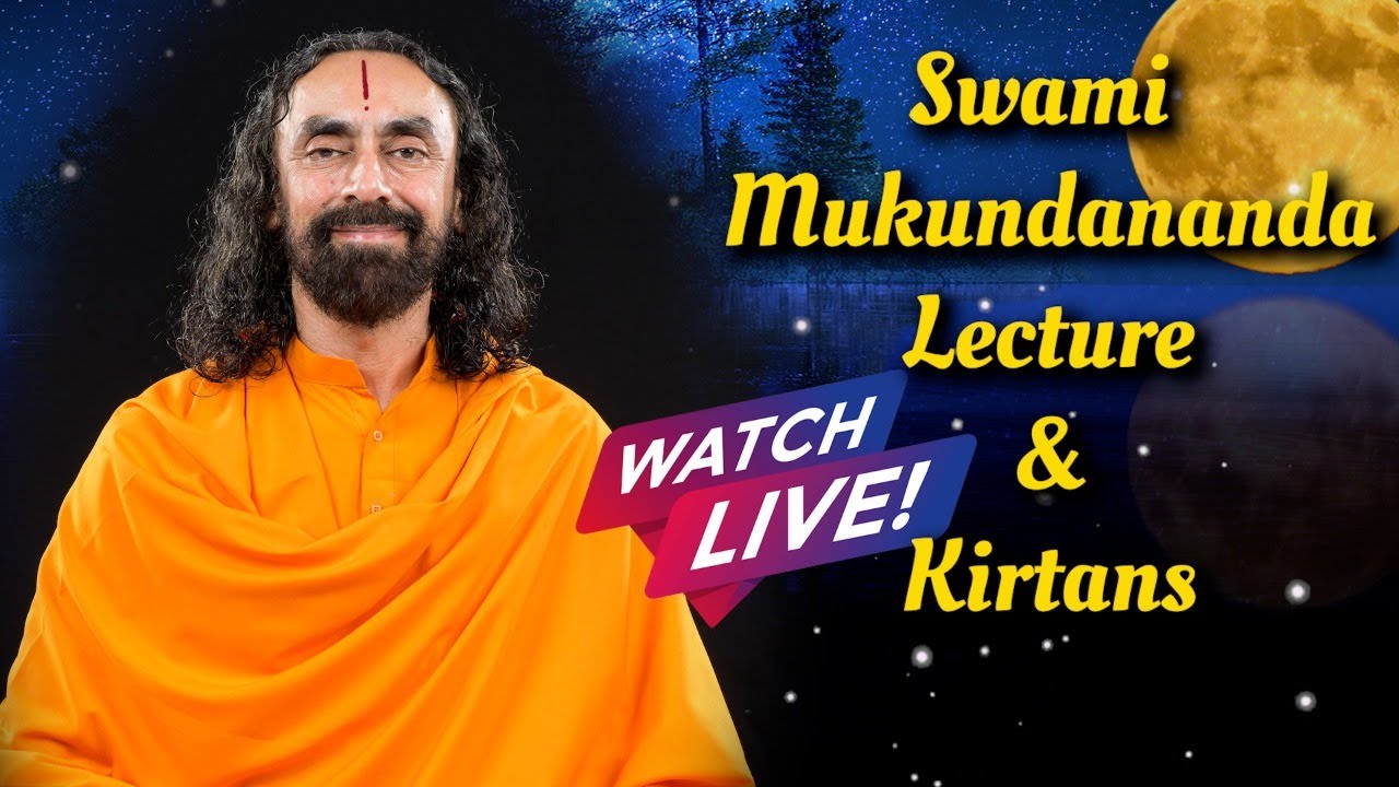 Sharad Purnima | LIVE Kirtan & Lecture on Jagadguru Kripaluji Maharaj by Swami Mukundananda