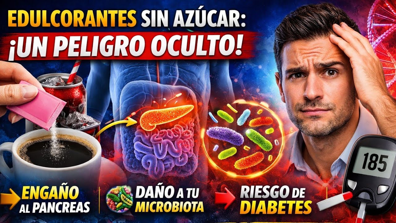 Tu cerebro cree que es azúcar, pero tu intestino sabe la verdad