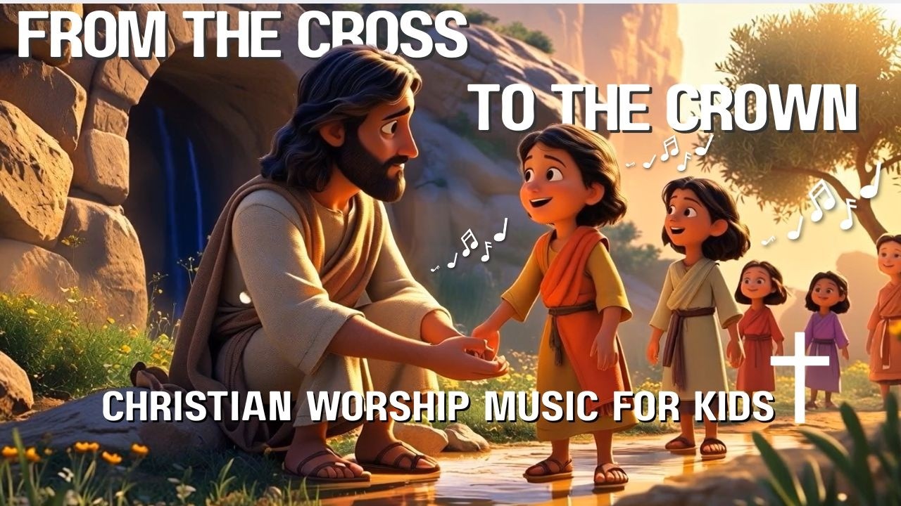 From the Cross to the Crown - Jesus is Alive! Christian Kid Songs | Worship | He Has Risen - Easter