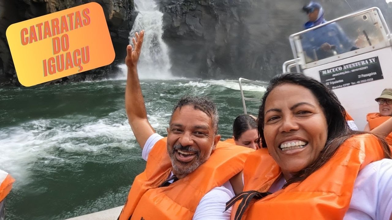 OLHA SÓ O QUE ACONTECEU NAS CATARATAS DO IGUAÇU