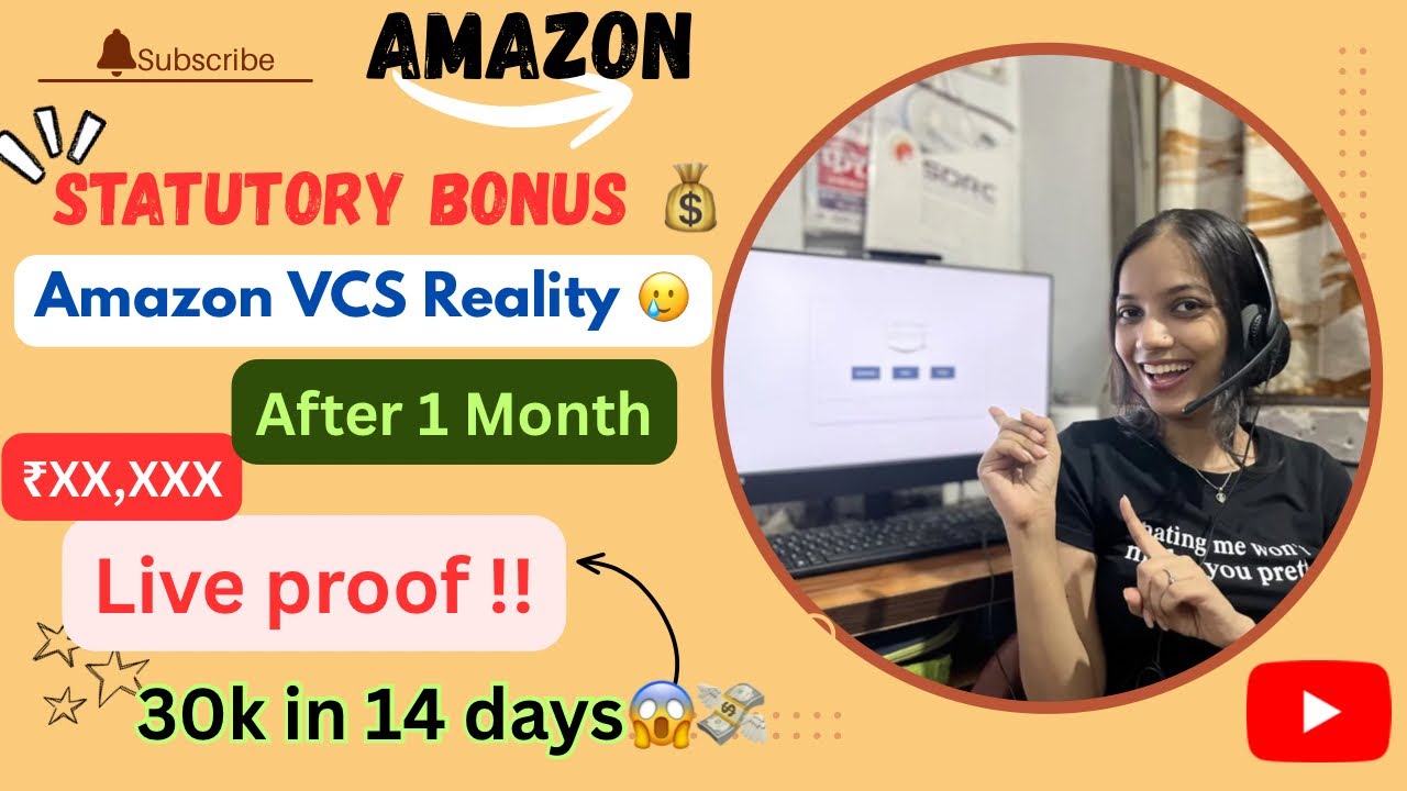 Amazon VCS Work From Home (Reality) 2026 | Real Salary Proof 💵 | Training, Shifts & Allowances 🔥
