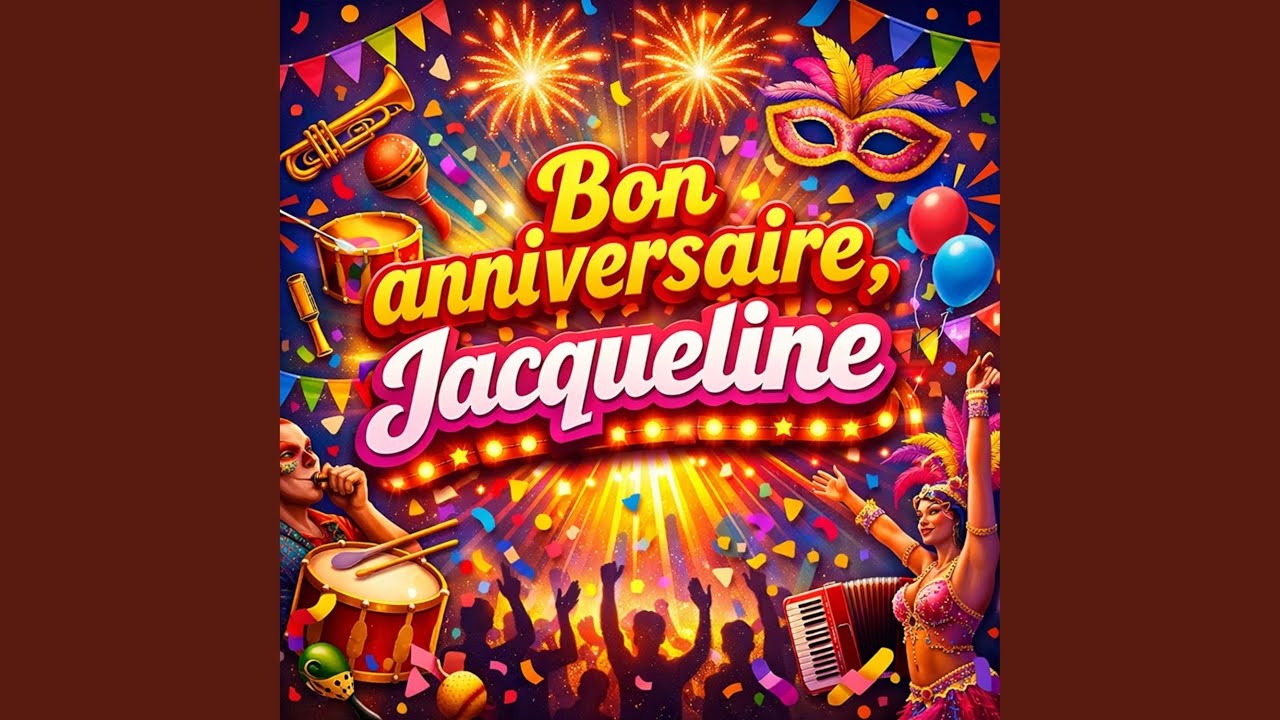 Bon anniversaire, Jacqueline