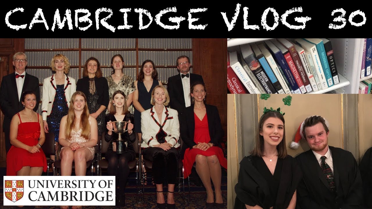 CAMBRIDGE VLOG 30: CHRISTMAS CAROLS AND A NEVER-ENDING LAB REPORT