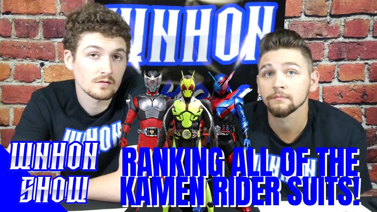 RANKING ALL OF THE KAMEN RIDER SUITS! | The WNHON Show Ep. 21