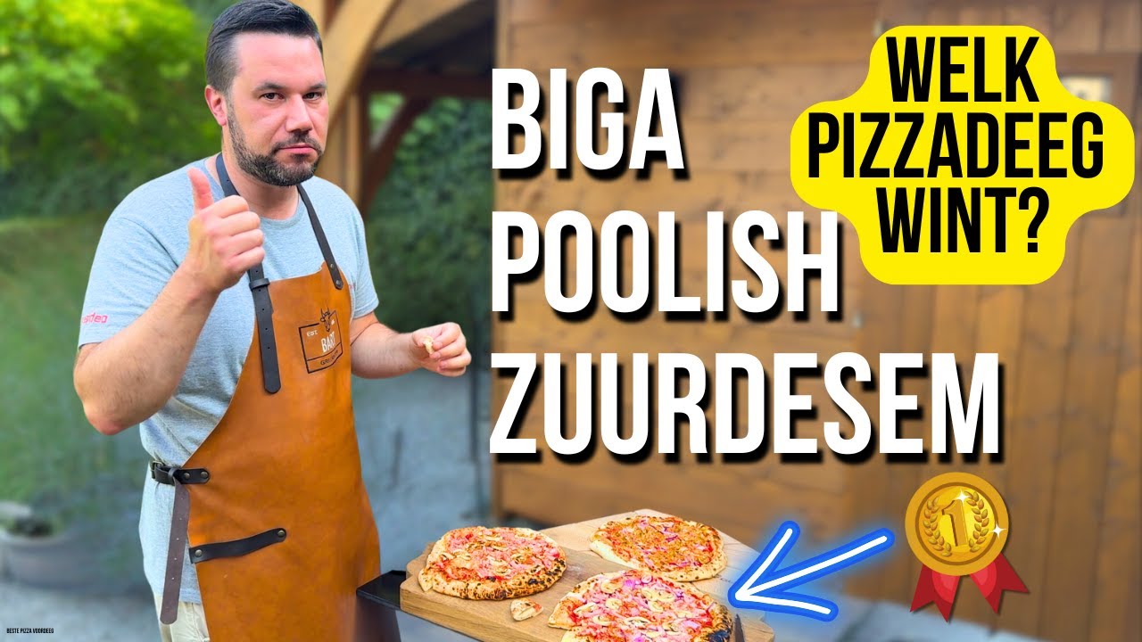 Ultieme Pizza Voordeeg Test! 🍕Zuurdesem vs Biga vs Poolish – Wat is het Beste Pizzadeeg?