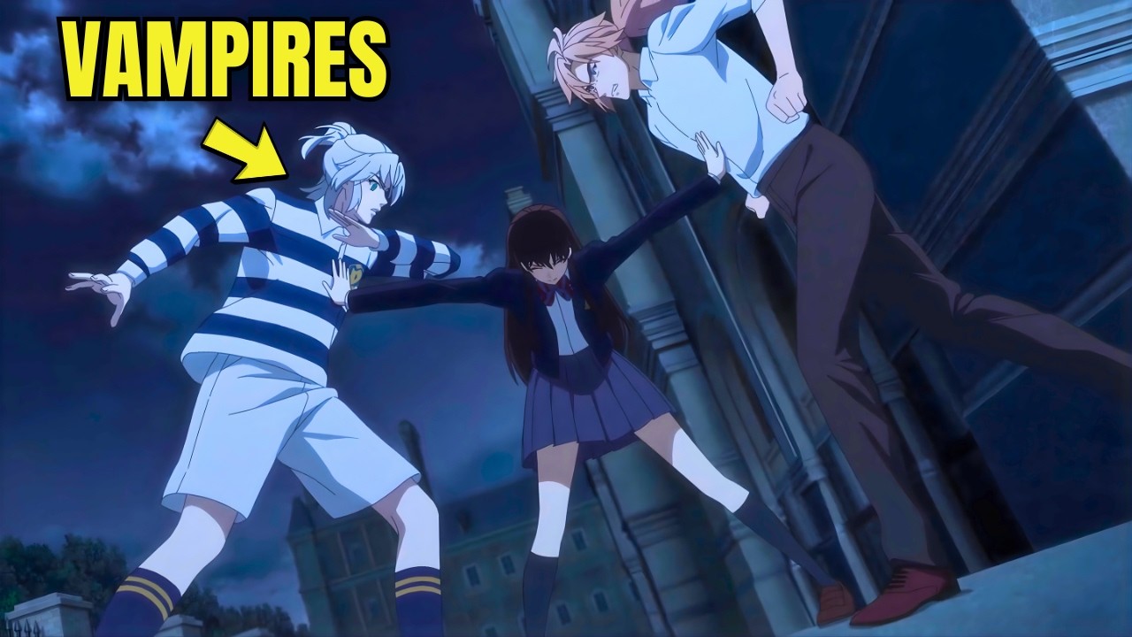 Girl is Forced to Transfer To Night School Where 7 Brothers Vampires Want to Date Her